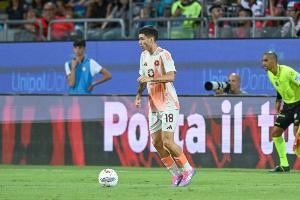 苏莱：我一直期待在罗马主场进球，我们前锋也要一起防守